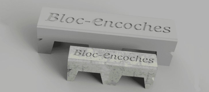 Bloc Encoches - Application pratique